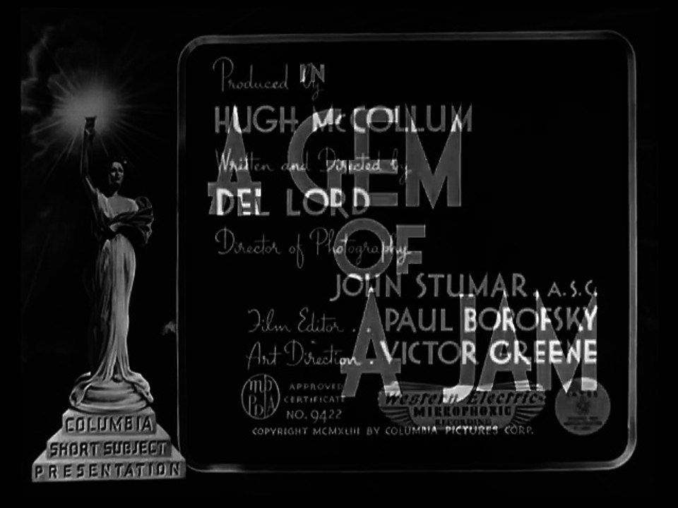 The Three Stooges 76 - A Gem Of A Jam (1943)