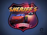 Disney Cars Sheriffs Chase Lightning McQueens Cop Race