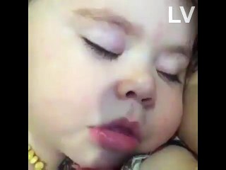 Hilarious Baby , Cute Face Baby is sleeping