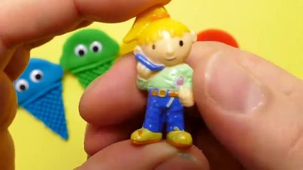 Play Doh Ice Cream Cones with Eyes and Surprise Toys for Kids