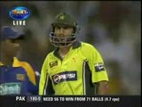 Shahid Afridi 32 in 1 over (4x2+6x4) - Must watch by Tv.com.pk