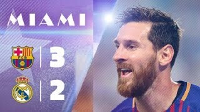 Real Madrid vs Barcelona 3-2 | Highlights & All Goals | International Champions Cup 2017