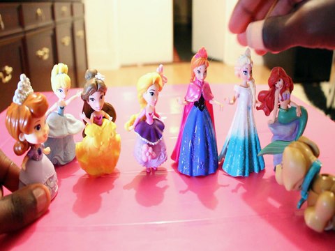 PRINCESS RAPUNZEL'S TOP IS MISSING CINDERELLA SOFIA BELLE PETS PARADE ANNA ELSA ARIEL SPINOSITA Toys BABY Videos, TANGL