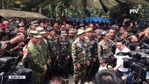 Mga sundalo sa Marawi City, binista ni Sen. Manny Pacquiao