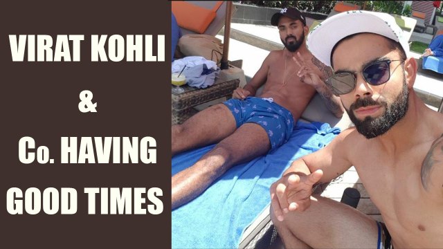 Virat Kohli & Co. chill out after big test win against Sri Lanka | Oneindia News