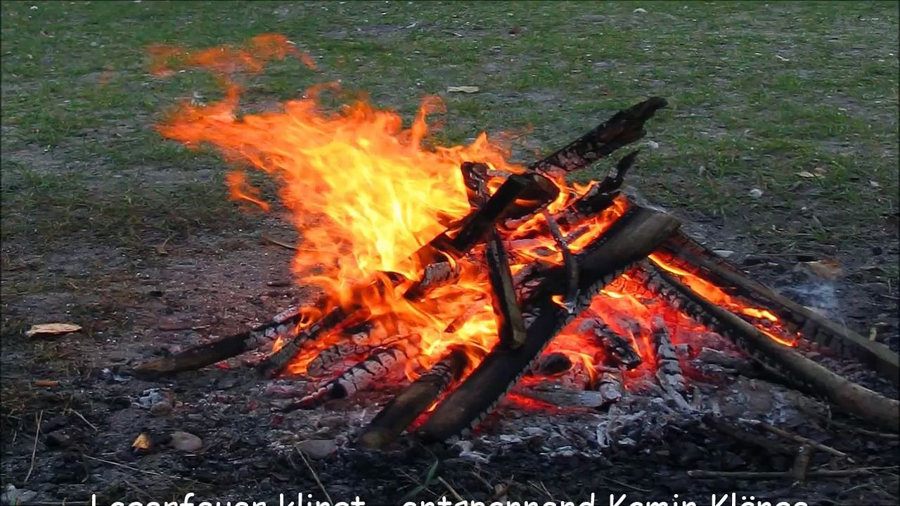 Lagerfeuer klingt - entspannend Kamin Klänge