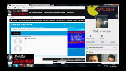 HACKEANDO UNA CUENTA DE FACEBOOK FACILMENTE