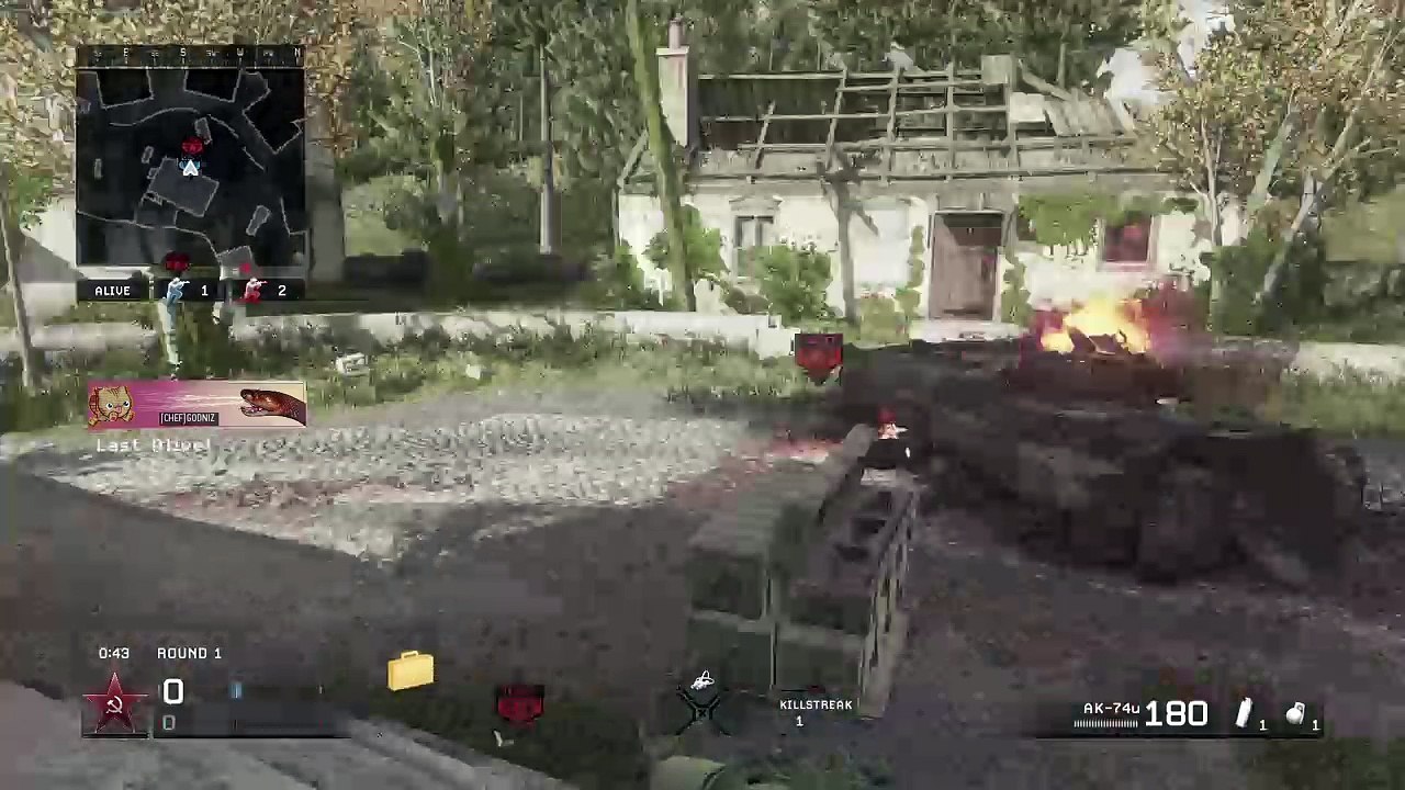 1v3 against pink wall