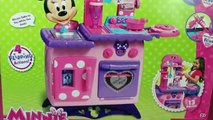 MINNIE MOUSE Sweet Surprises Play Kitchen   Play Doh Food Cooking & Flipping NEW Toddler S