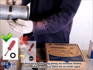 Pag-ayos ng Composite Leak - Paano i-apply ang Teflon Tape at Stainless Steel Pipe Clip