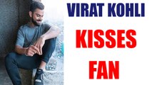 Virat Kohli kisses Sri Lankan fan | Oneindia News