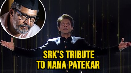 Chala Hawa Yeu Dya | Shahrukh Khan Pays Tribute To Nana Patekar's Natsamrat!