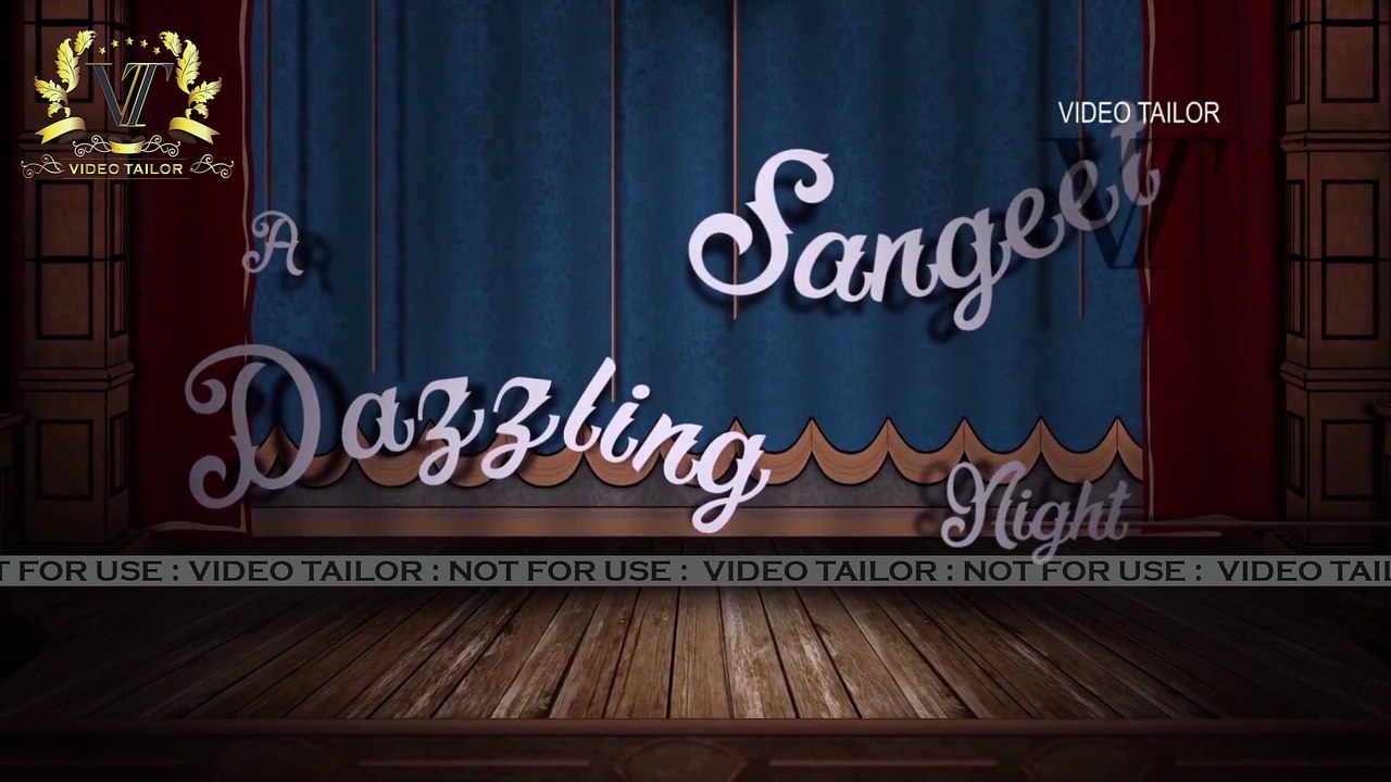 Crazy Party Wedding Invitation Video : VTSD005