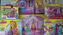 PLAY-DOH Pretty Princess Sleeping Beauty Belle Cinderella. Disney Ball Gowns by HobbyKidsT
