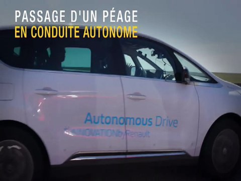 Le franchissement d'un péage représente un défi pour le véhicule autonome