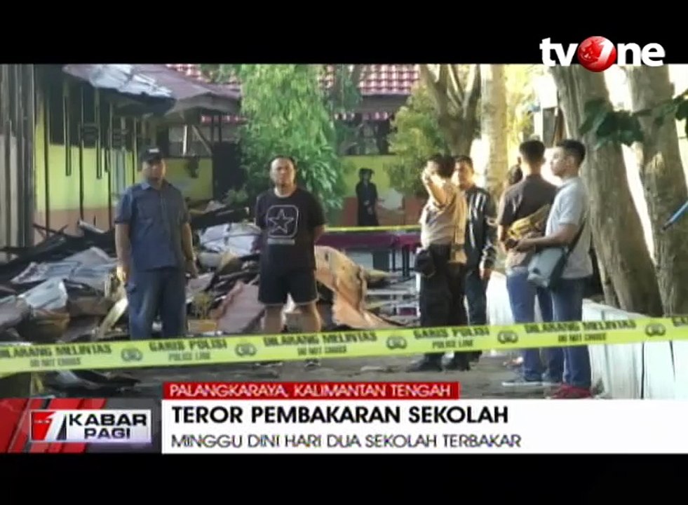 Teror Pembakaran Sekolah, Polisi Masih Periksa Saksi