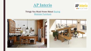 Best Modular Furniture Suppliers in Pune – AP Interio