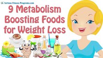9 Metabolism Boosting Foods, Metabolism Boosters