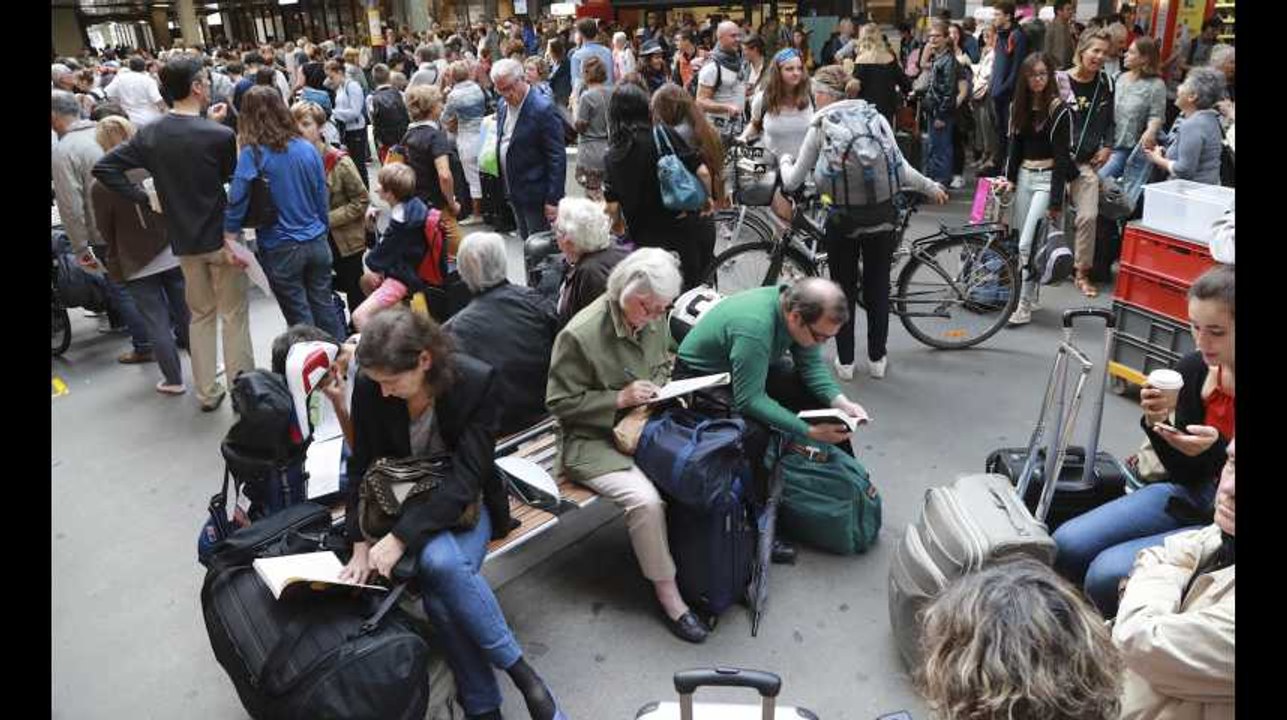 La gare Montparnasse totalement paralysée