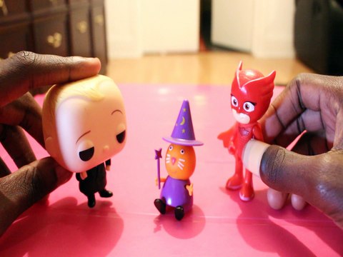 SPINOSITA MAKES NEW FRIENDS OWLETTE BOSS BABY CANDY WITCH SPINOSITA GLIMMIES PEPPA PIG Toys BABY, PJ MASKS , DREAMWORKS