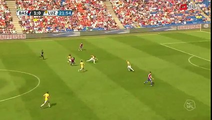 Basel 2:0 Luzern (Swiss Super League 30 July 2017)