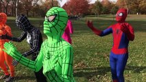 Spiderman finger family song | Superheroes Nursery Rhymes: Elsa, Joker, Batman, Hulk famil