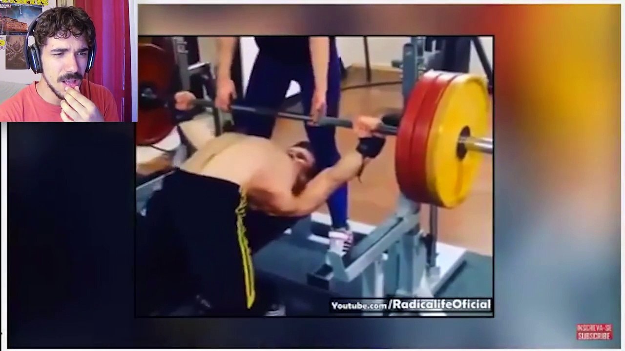 CENAS ENGRAÇADAS NO GINÁSIO