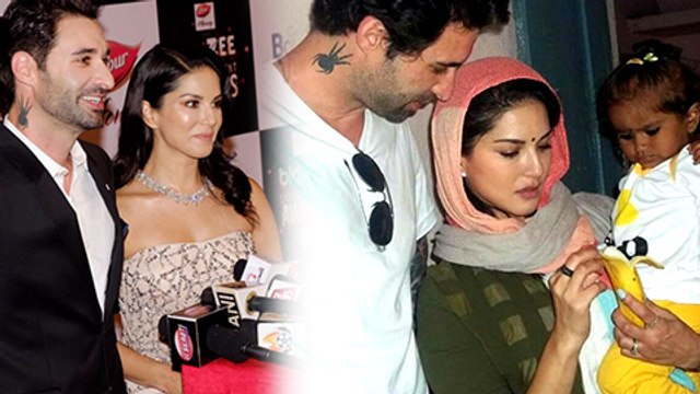 Sunny Leone And Daniel Weber BLUSH Talking About Baby Nisha Kaur Weber