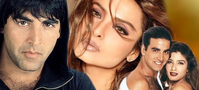 Akshay Kumar-Rekha-Raveena Tandon Love Triangle : Raveena Abused Rekha on Set