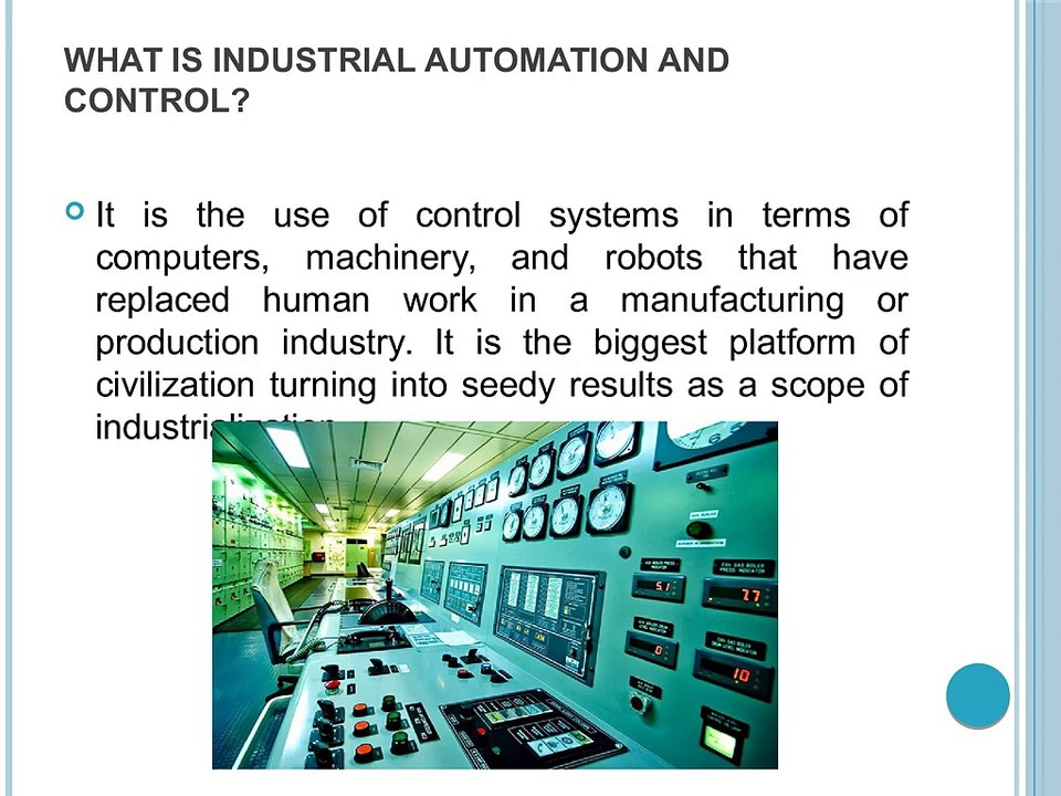Industrial Automation and Control Systems