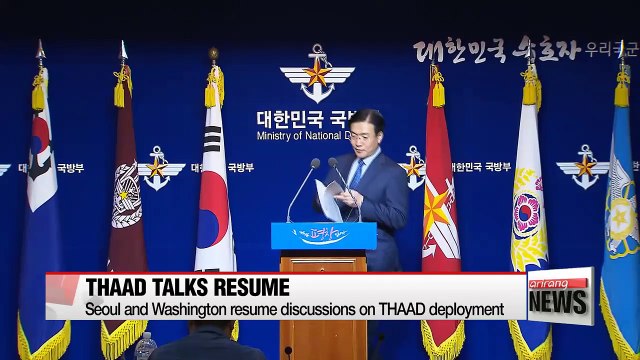 S. Korea and U.S. resume discussions on deployment of additional THAAD launchers