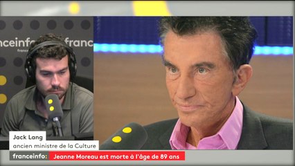 "Jeanne Moreau impressionnait par sa beauté, sa sensualité, son autorité morale et son caractère"