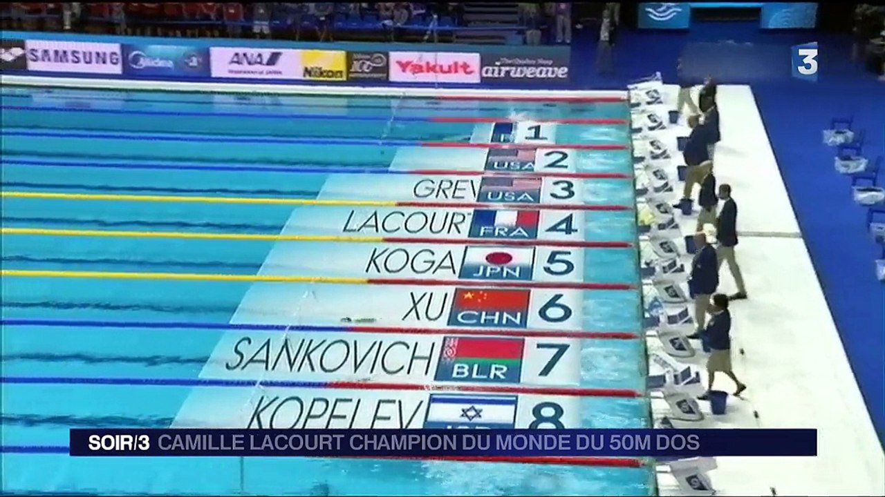 Natation : Lacourt prend sa retraite sur une médaille d'or