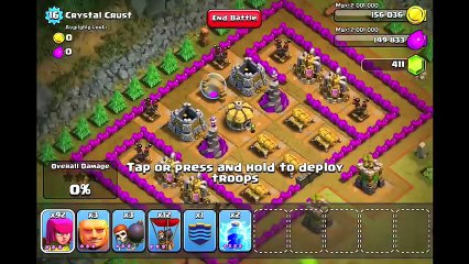 Clash of Clans Level 43 - Crystal Crust