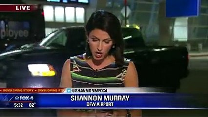 Effrayante surprise en direct pour cette journaliste !