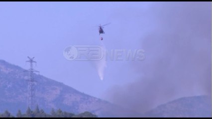Ora News - Helikopterët VIVA shuajnë flakët në Llogara