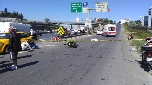 Cinayet Gibi Kaza! Hatalı Şerit Değiştiren Taksici, Motosikletlinin Ölümüne Neden Oldu
