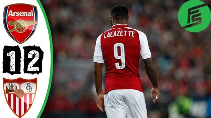 Arsenal vs Sevilla 1-2 - Highlights & Goals - 30 July 2017