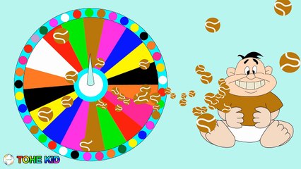 Learn Corlors Baby Big Mouth For Kids Children Toddlers | How To Learn English Animation #learncolors