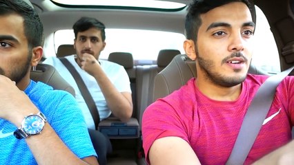 وش يصير لو جلست لمدة 24 ساعة بالسيارة! - مع أخوي !! 