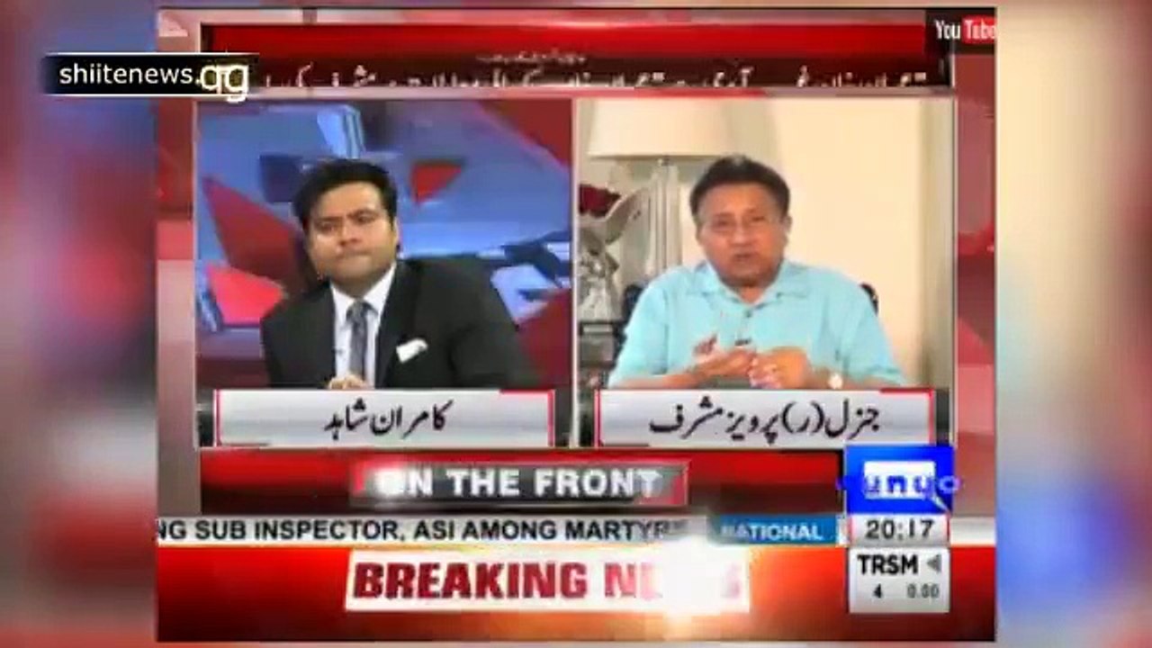I am not guilty on LAL Masjid Operation, i am proud on it and will do again if i gain chance, EX COAS Perviaz Musharaf