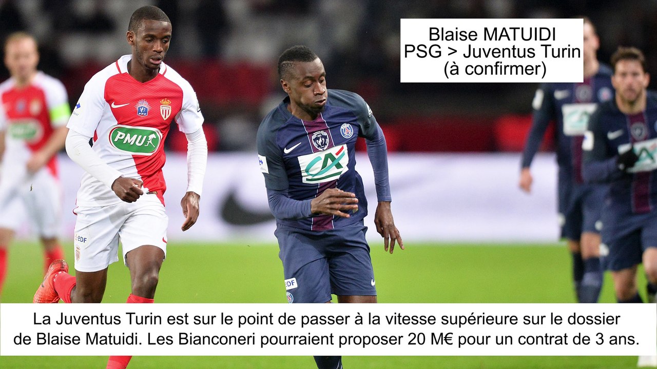 JT du Mercato (31/07/17) : Neymar à Barcelone, Matuidi à Juventus Turin, Sneijder à Nice...