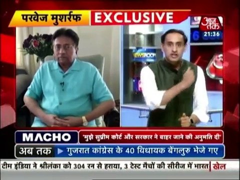 See What Musharraf Reply To Indian Anchor, When He Taunts Him