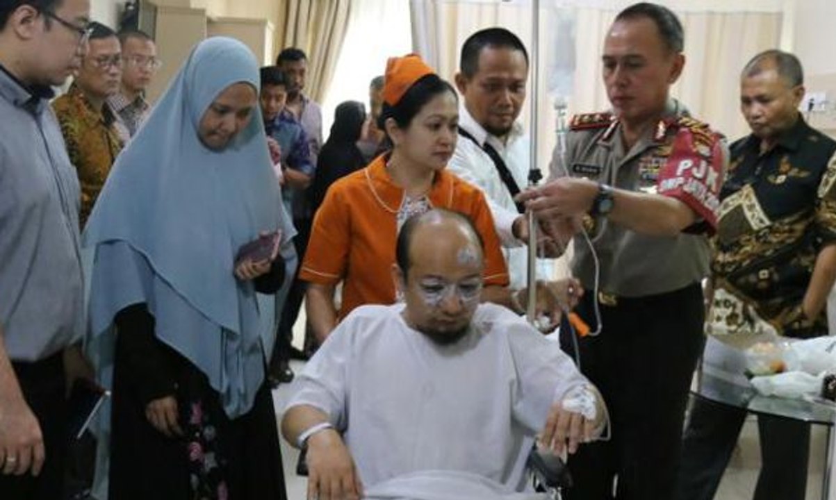 Rekaman Detik-Detik Penyerangan Penyidik KPK Novel Baswedan