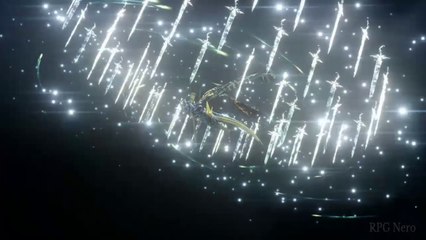FF15 Ifrit vs Bahamut