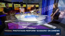 TRENDING | Phototaxis perform 'Scissors' on i24NEWS | Monday, July 31st 2017