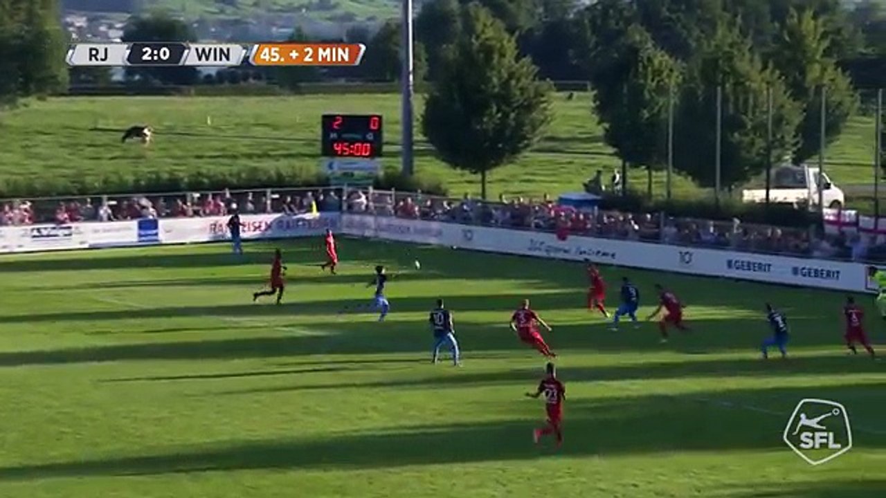 Rapperswil-Jona 2:1 Winteruth  ( Swiss Chellenge League 29 July 2017)