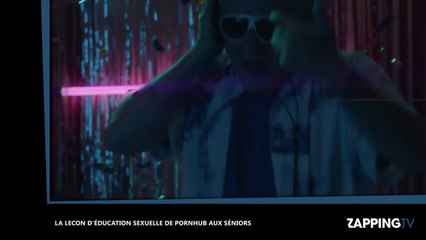 Le site Pornhub donne une leçon d'éducation sexuelle aux seniors dans une vidéo hilarante (vidéo)