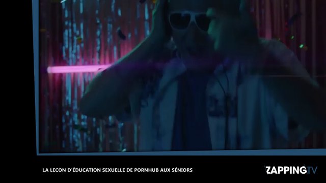 Le site Pornhub donne une leçon d'éducation sexuelle aux seniors dans une vidéo hilarante (vidéo)