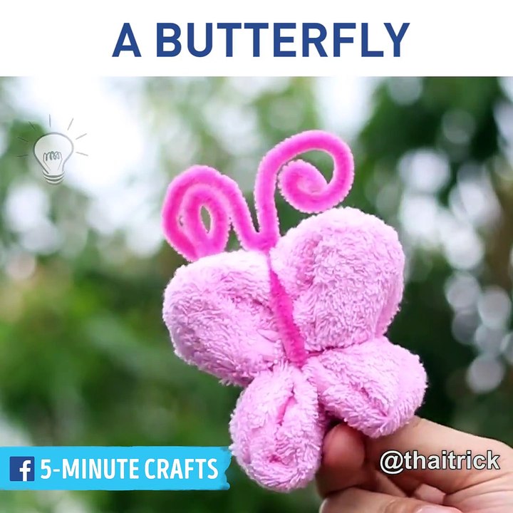 Bright Side - How to fold towels  A towel can be a cute little gift.